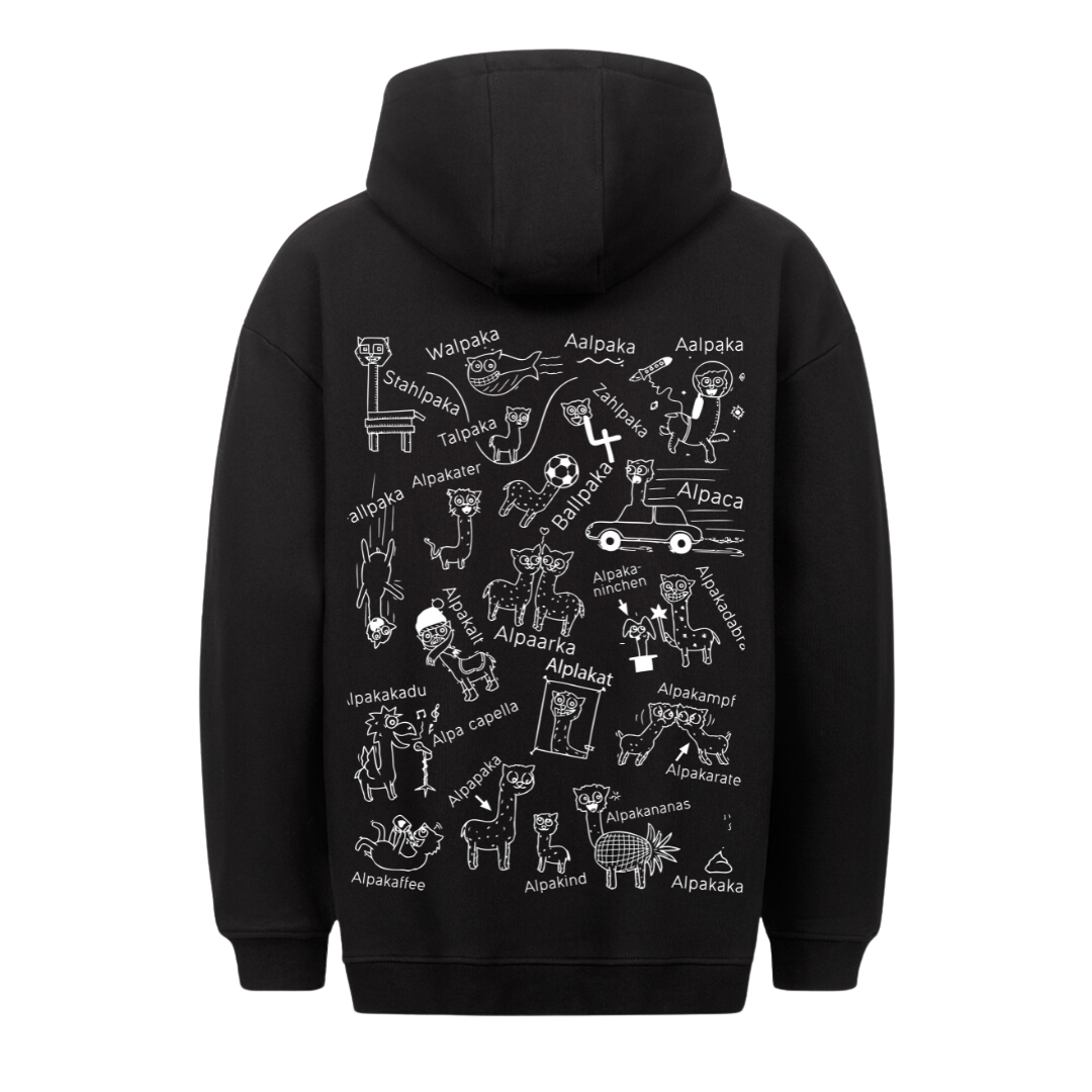 Alpaka Familie - Premium Unisex Hoodie