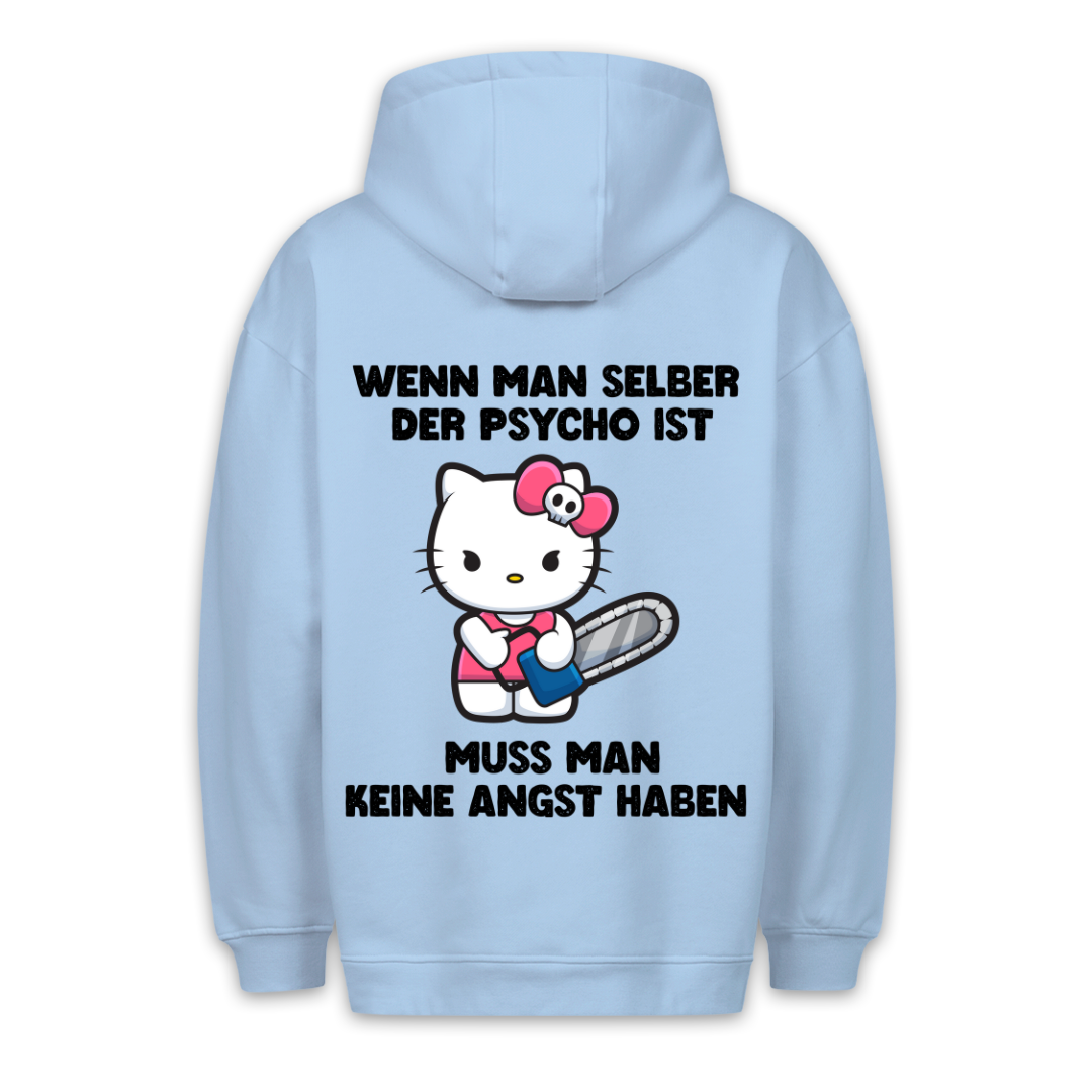 Psycho Kätzchen - Hoodie Unisex Rückendruck