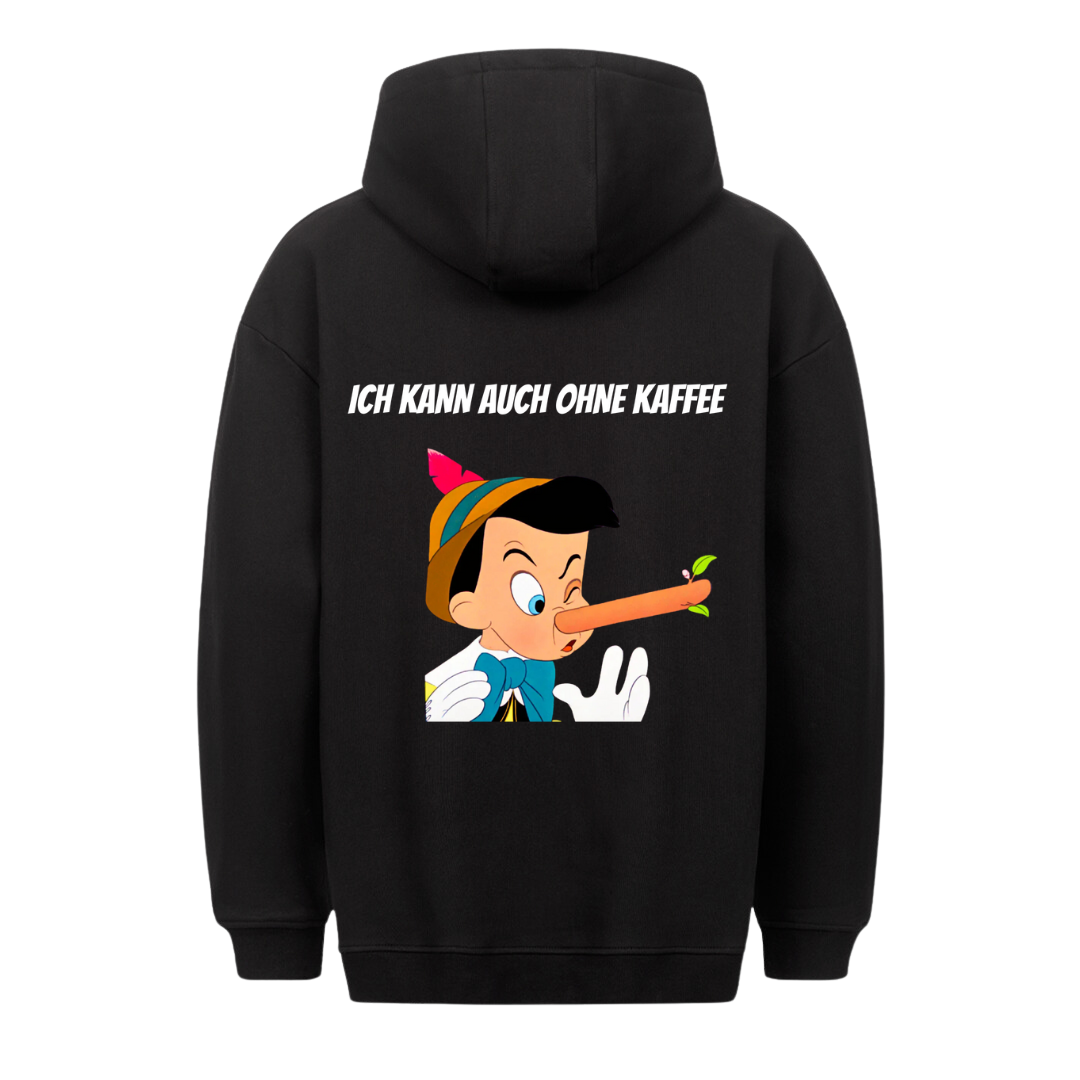 Ich kann auch ohne Kaffee - Unisex Premium Hoodie