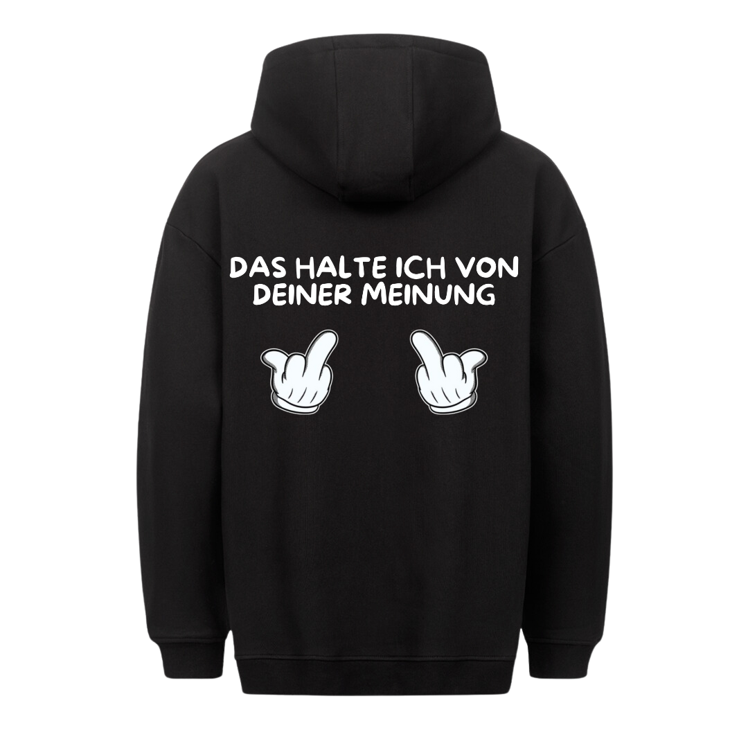 Von deiner Meinung - Premium Unisex Hoodie