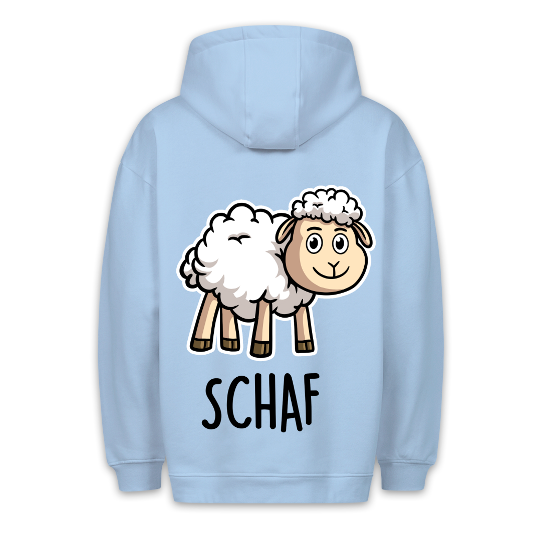 Schaf - Hoodie Unisex Rückendruck