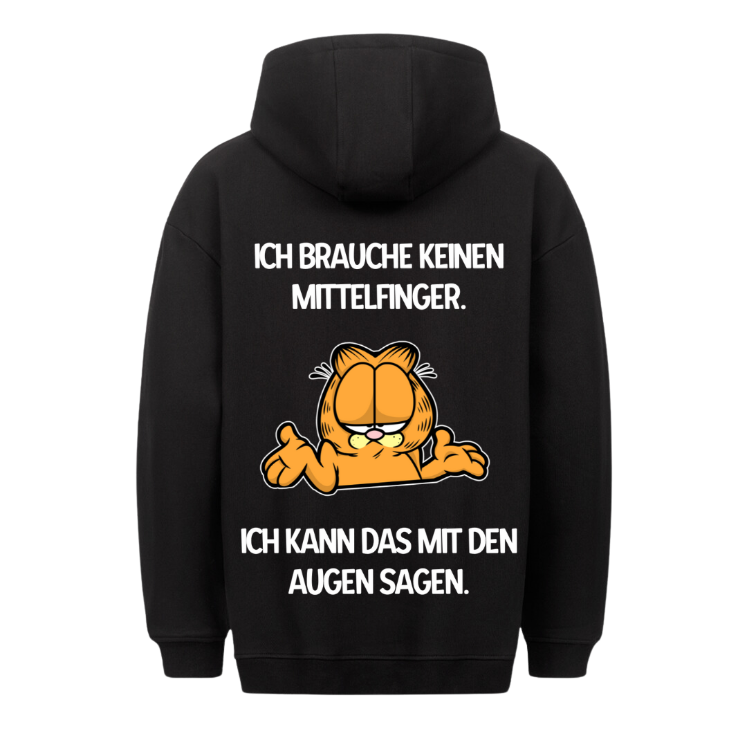 Ich brauche keinen Mittelfinger - Premium Hoodie