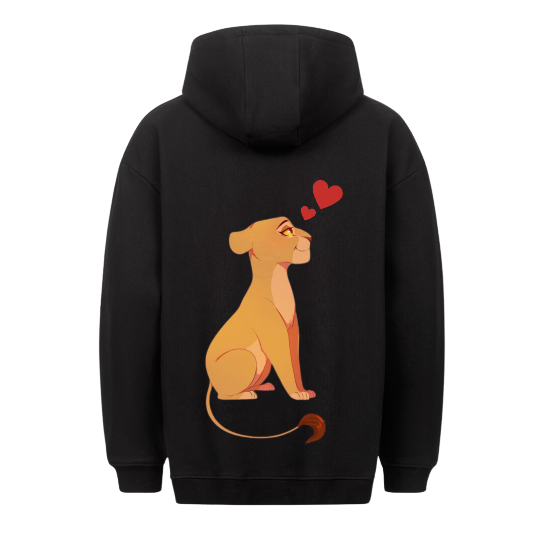 Kuschel Löwin - Premium Hoodie Unisex