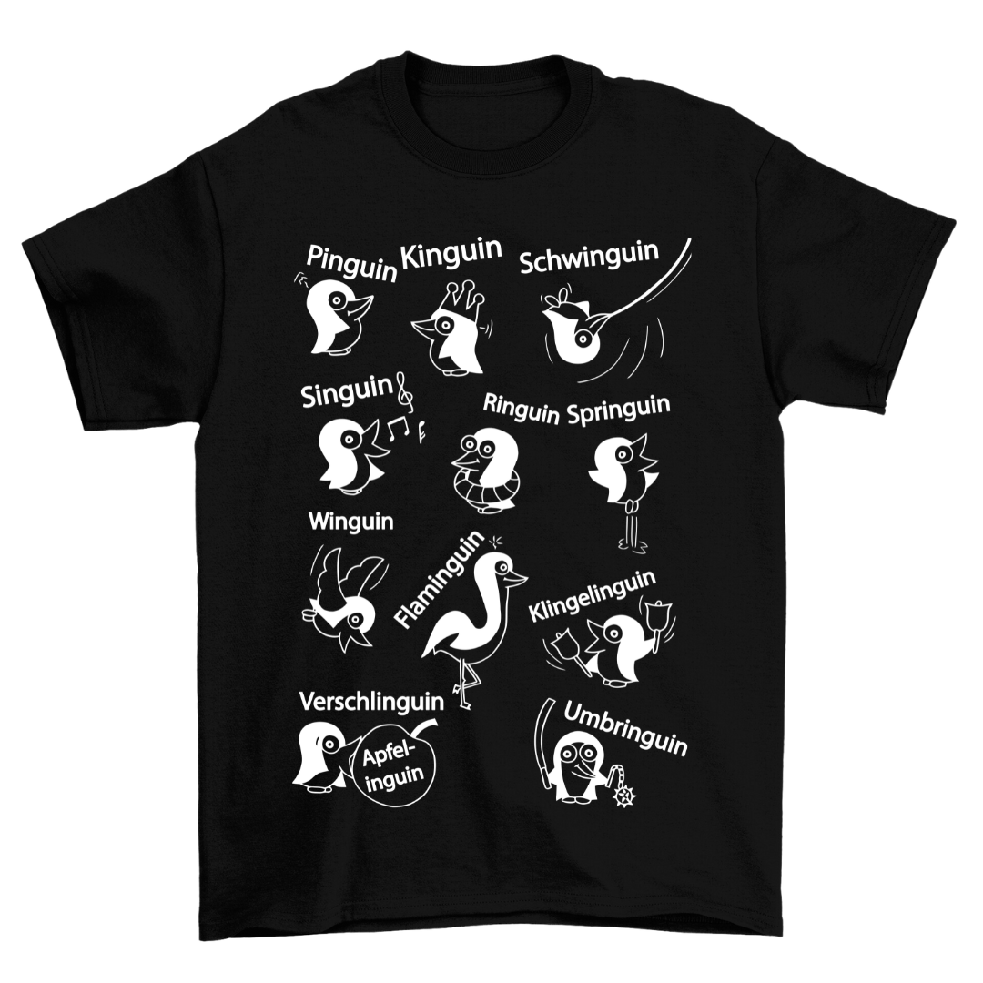 Pinguin Familie - Shirt Unisex