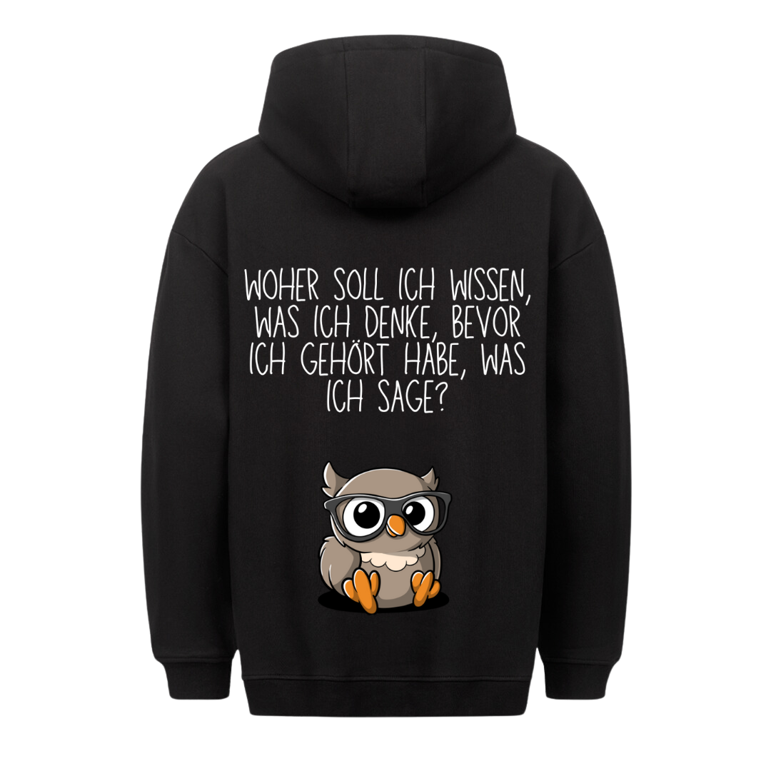 Woher soll ich wissen - Premium Hoodie