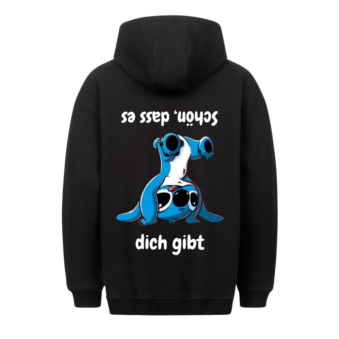 Schön, dass es dich gibt - Hoodie Unisex Backprint