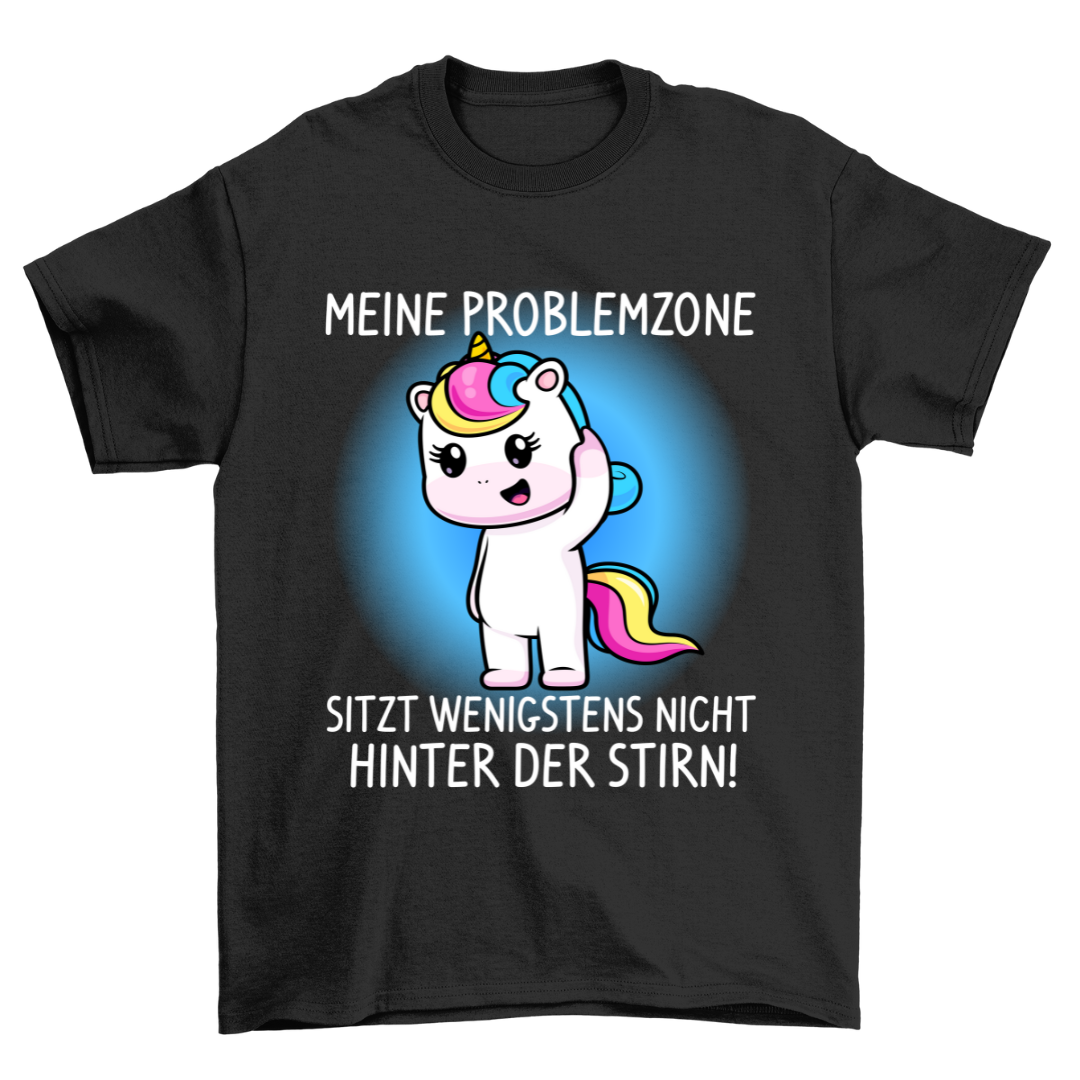 Problemzone Einhorn - Shirt Unisex