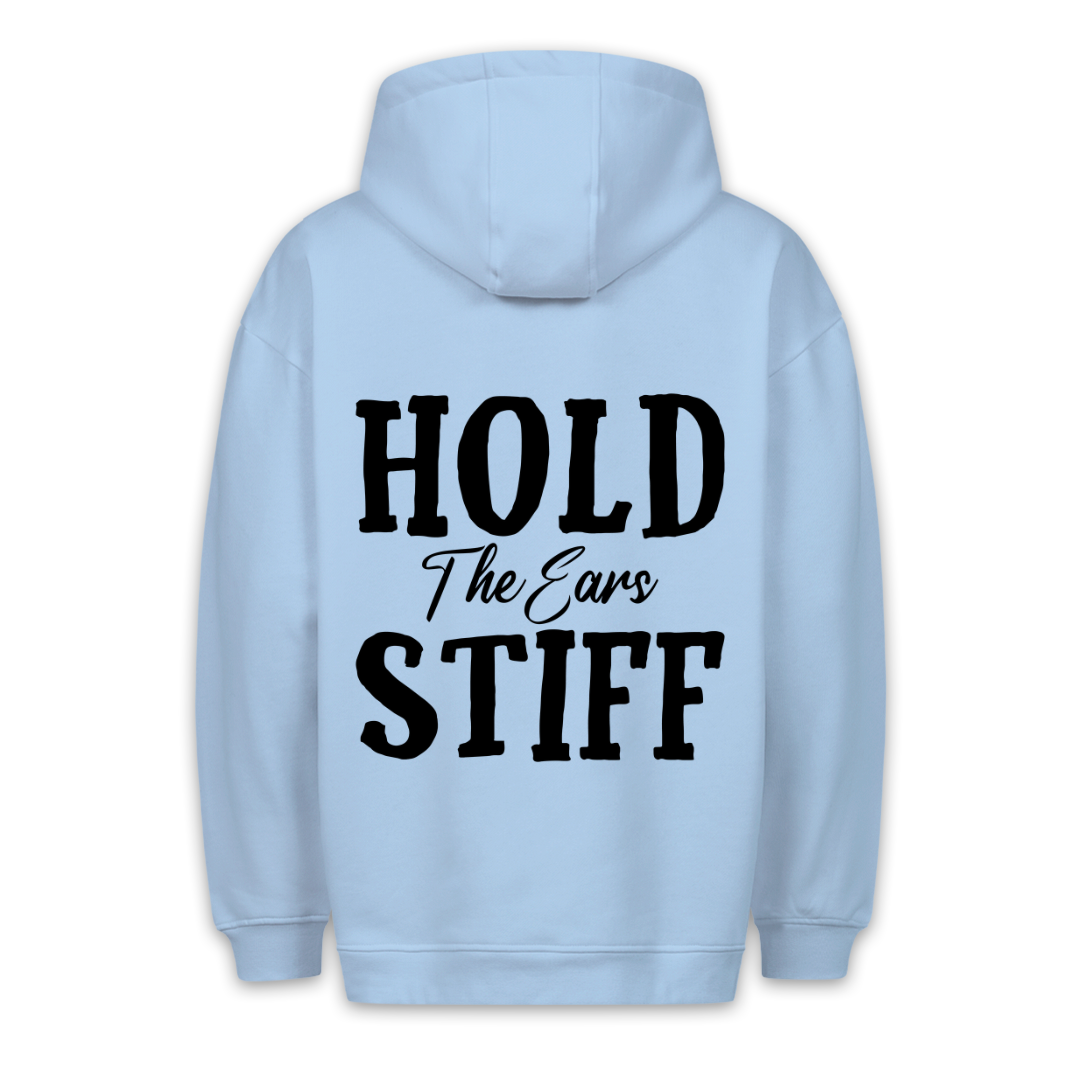 Ears stiff -  Hoodie Unisex Rückendruck