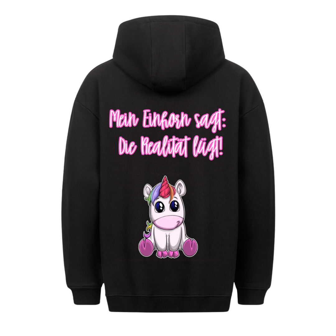 Die Realität lügt - Premium Hoodie