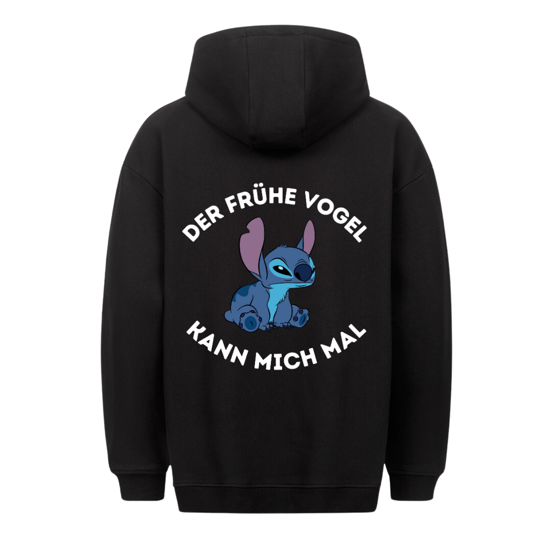 Früher Vogel - Hoodie Unisex Backprint