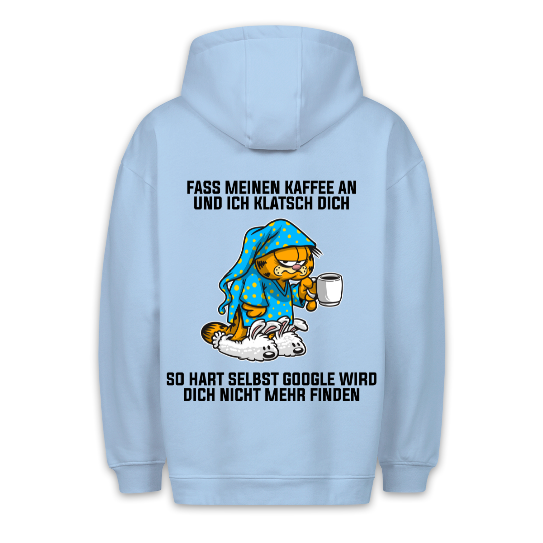 Google Kater - Hoodie Unisex Rückendruck