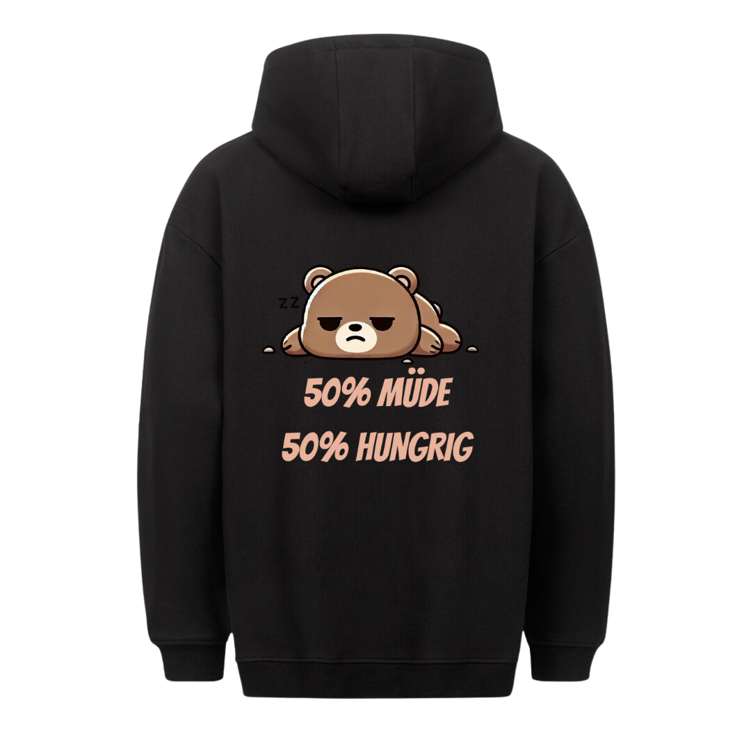 Müde und Hungrig - Unisex Premium Hoodie