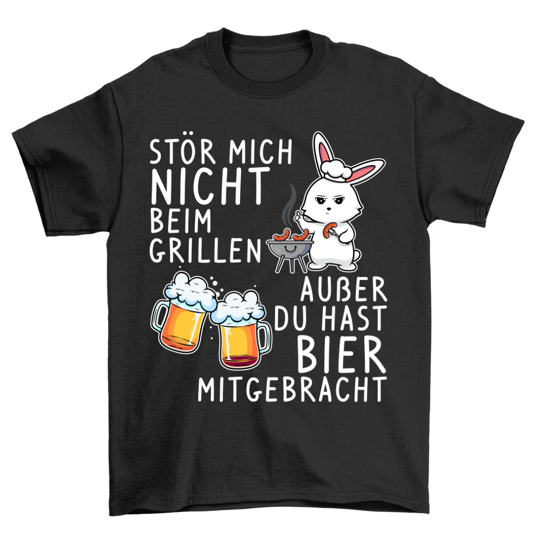 Stör Mich Nicht Beim Grillen - Shirt Unisex