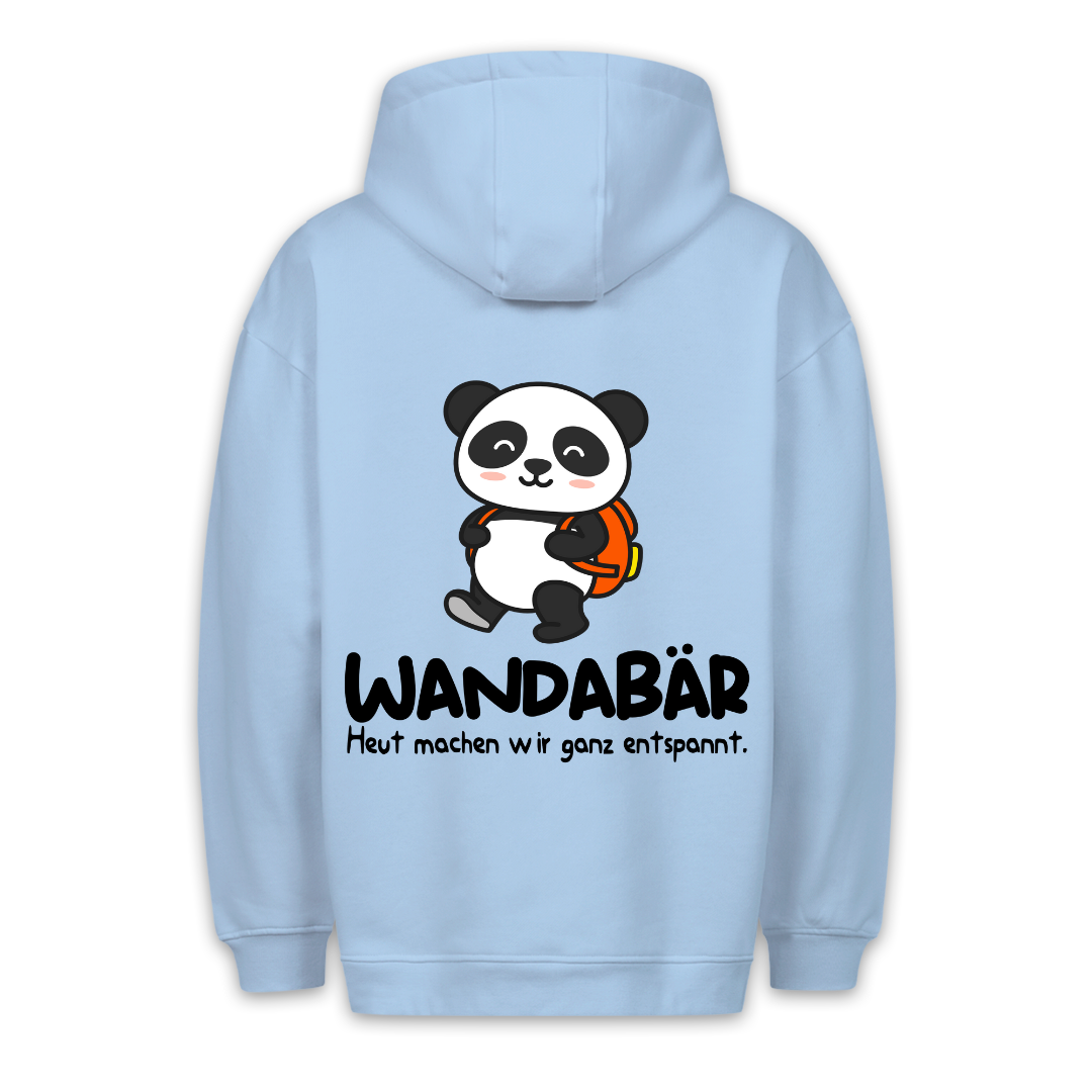 Wandabär - Hoodie Unisex Rückendruck