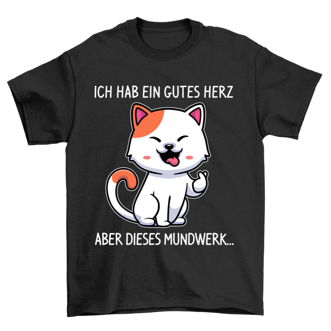 Mundwerk Katze - Shirt Unisex