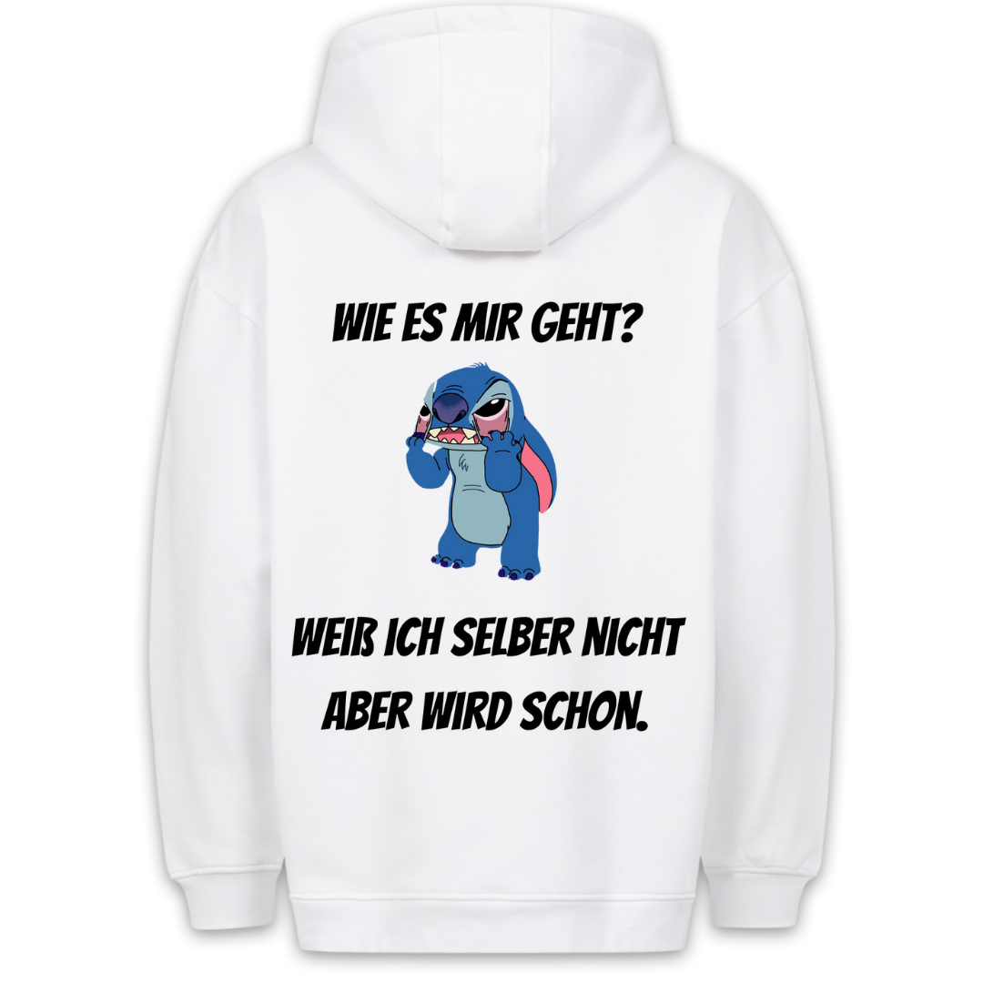 Wie es mir geht - Unisex Premium Hoodie