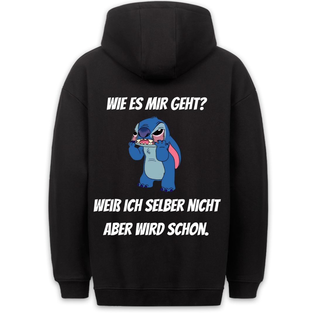 Wie es mir geht - Unisex Premium Hoodie