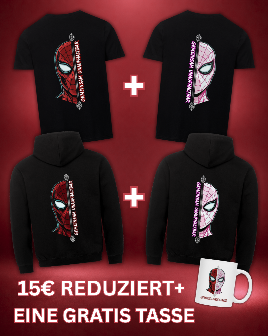 Superhelden - Super Couple Bündel