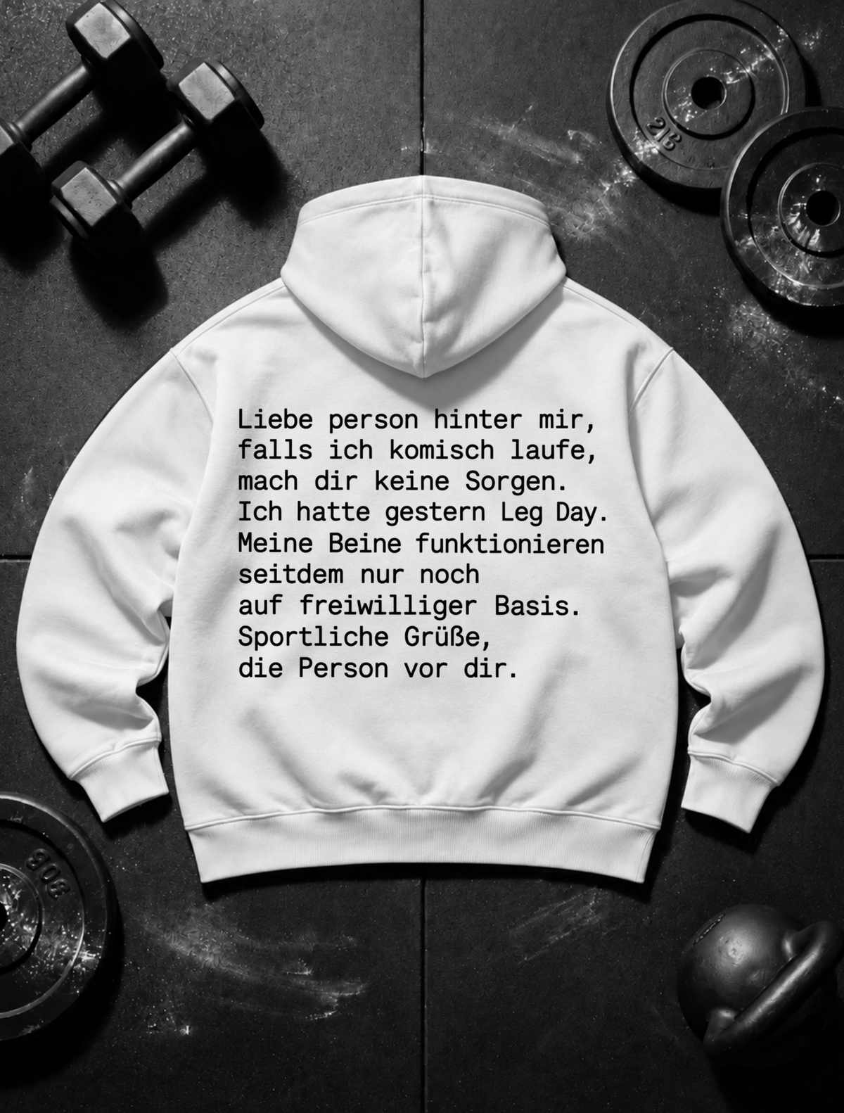 Motorrad - Hoodie Unisex Backprint