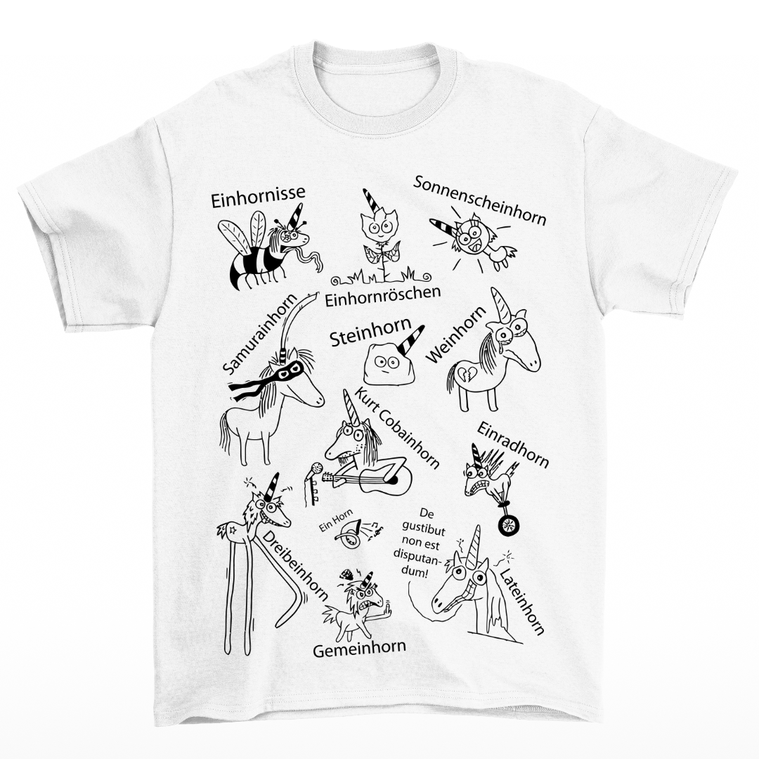 Einhorn Familie - Shirt Unisex