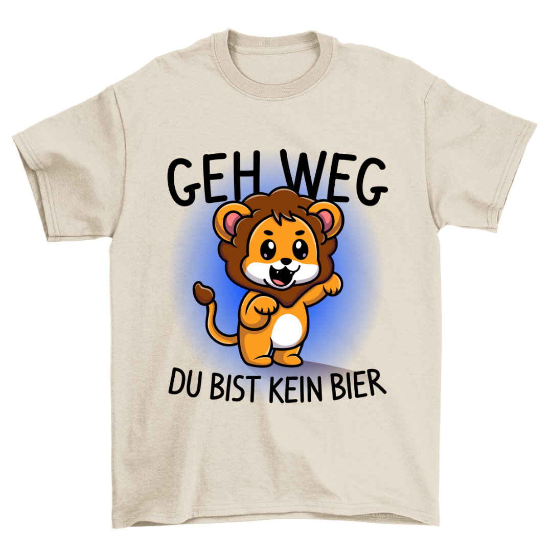 Geh Weg Löwe - Shirt Unisex