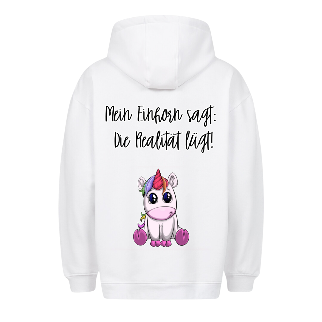 Die Realität lügt - Premium Hoodie