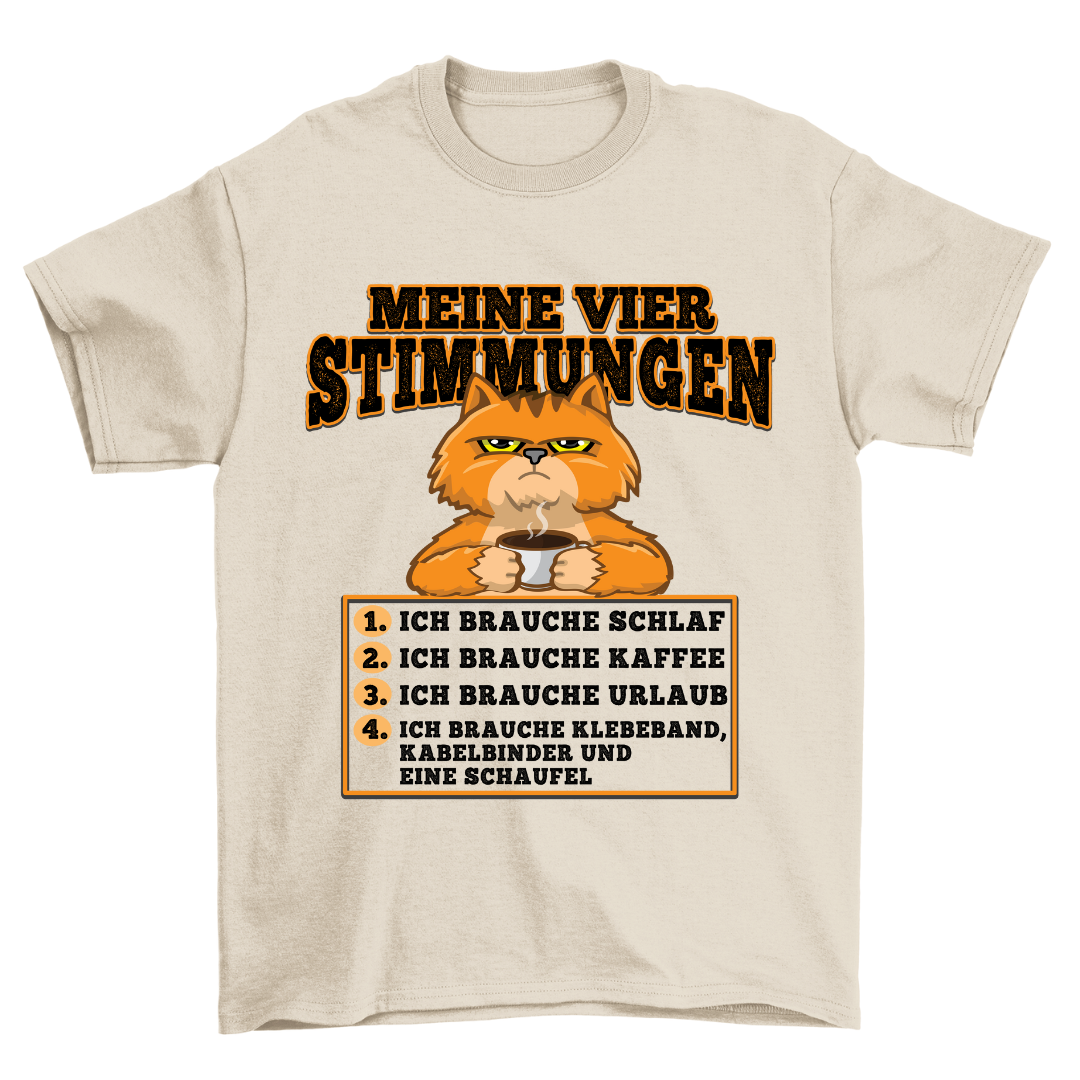 Vier Stimmungen - Shirt Unisex