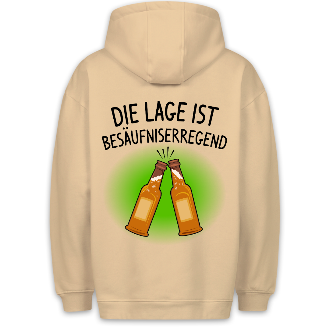 Besäufniserregend - Hoodie Unisex Rückendruck