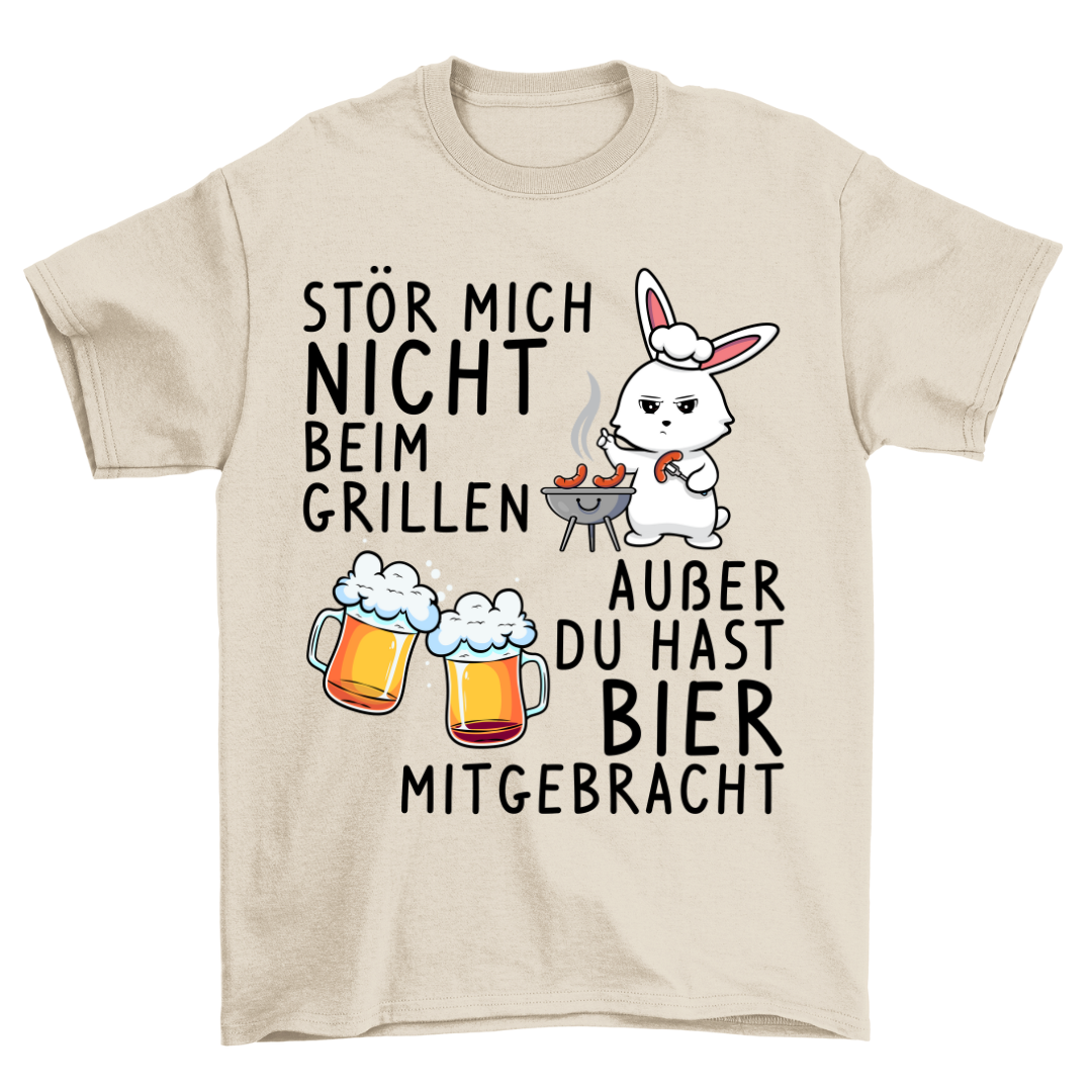 Stör Mich Nicht Beim Grillen - Shirt Unisex