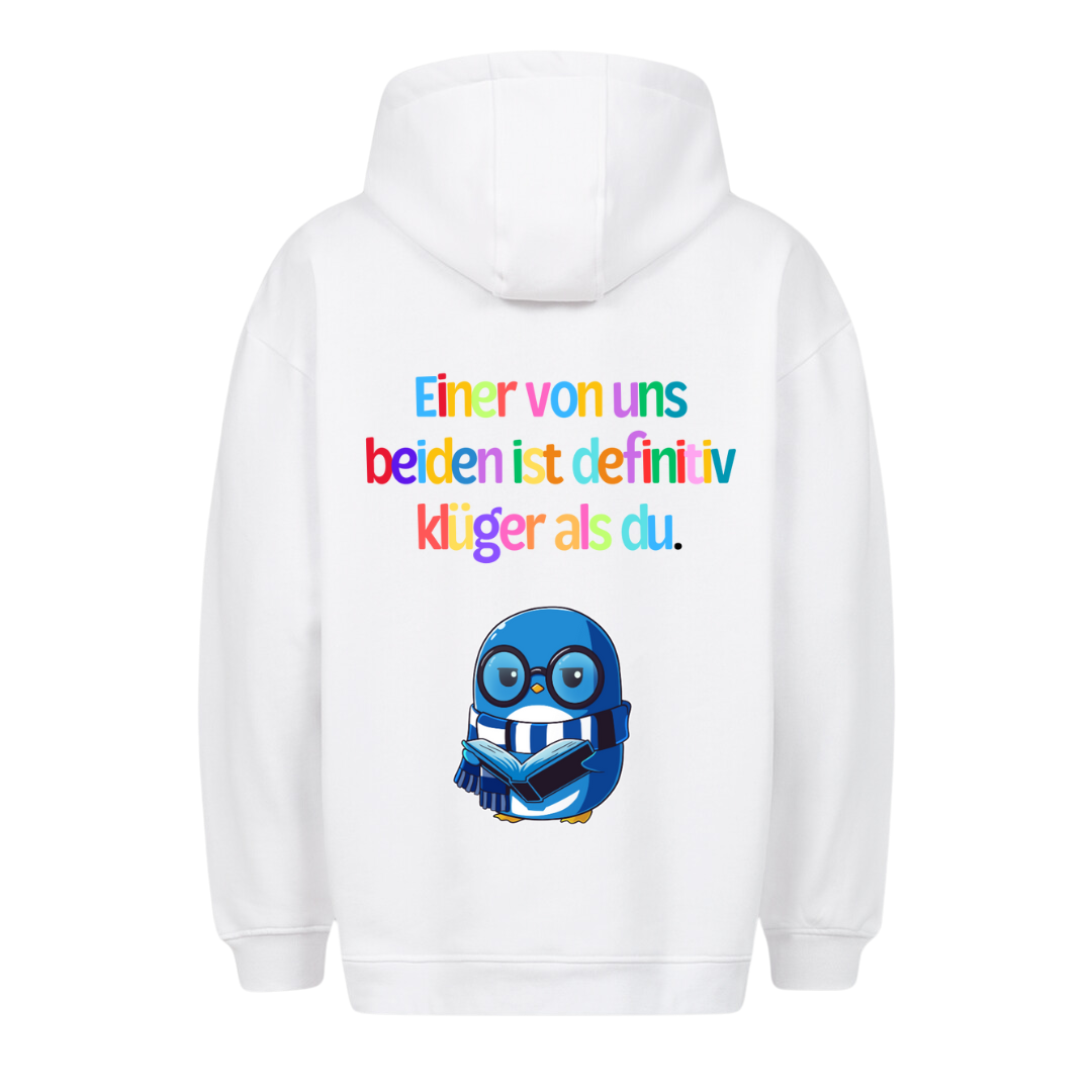 Klüger als du - Premium Hoodie