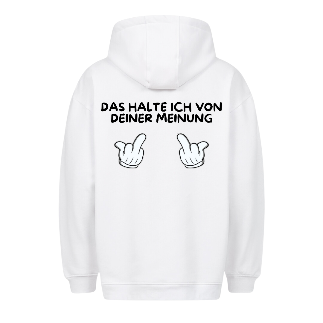 Von deiner Meinung - Premium Unisex Hoodie