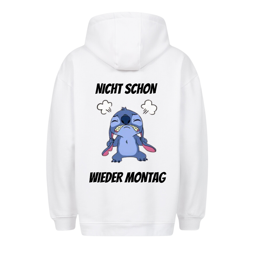 Schon wieder Montag - Hoodie Unisex Backprint