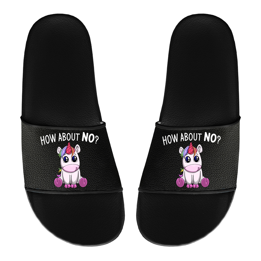 How About NO - Slippers