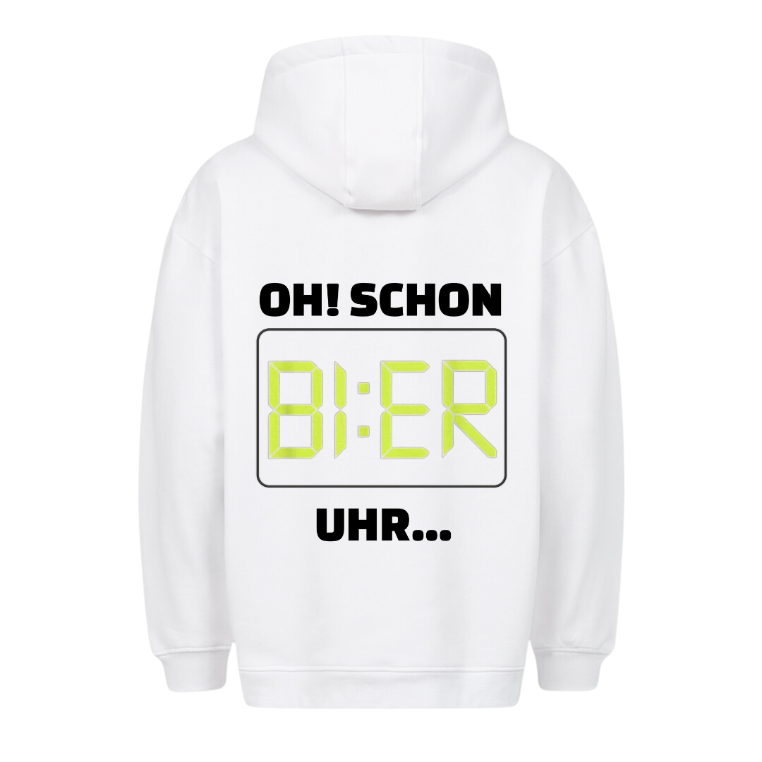 Schon Bier Uhr - Premium Unisex Hoodie