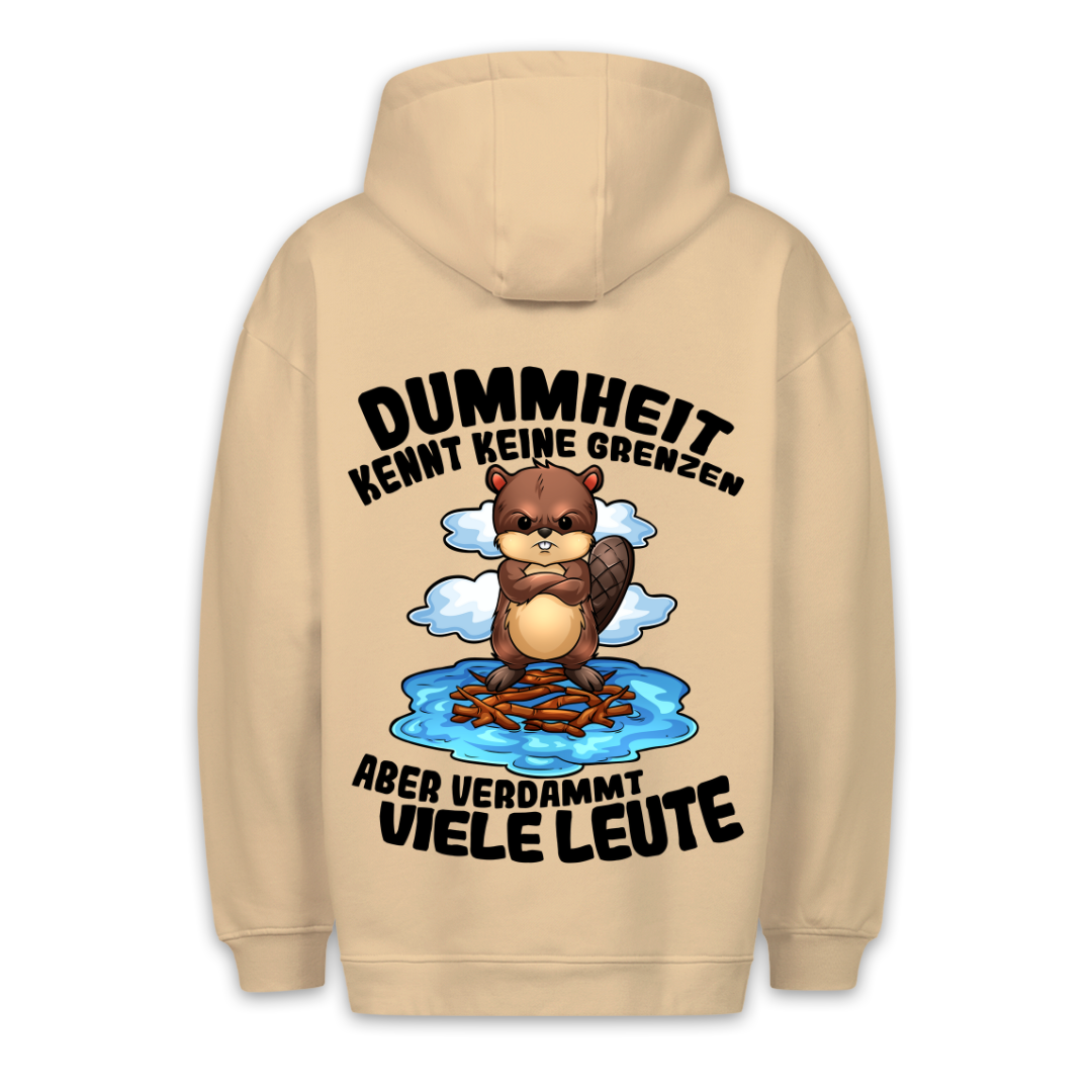 VerDammt Bieber - Hoodie Unisex Rückendruck