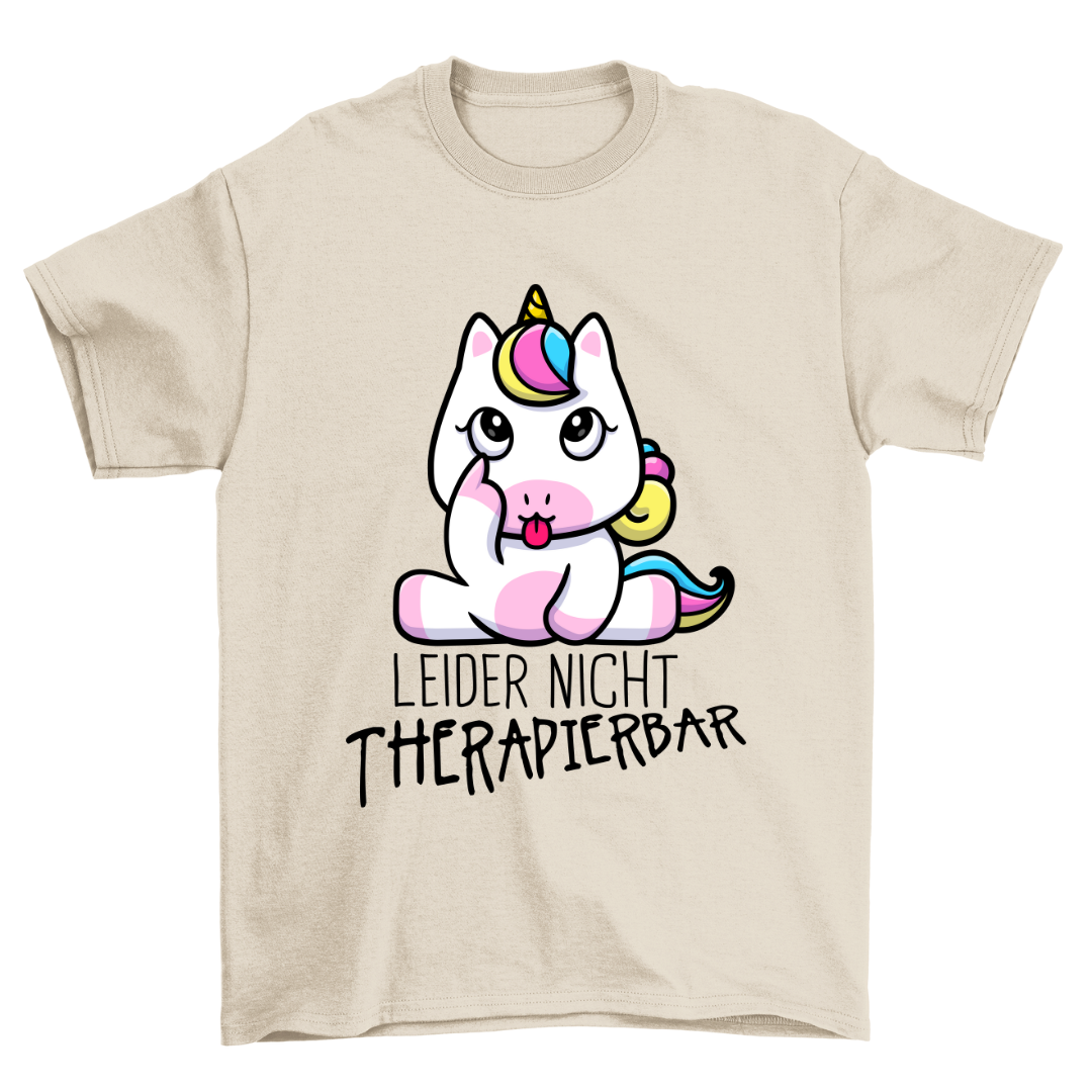 Therapierbar Einhorn - Shirt Unisex