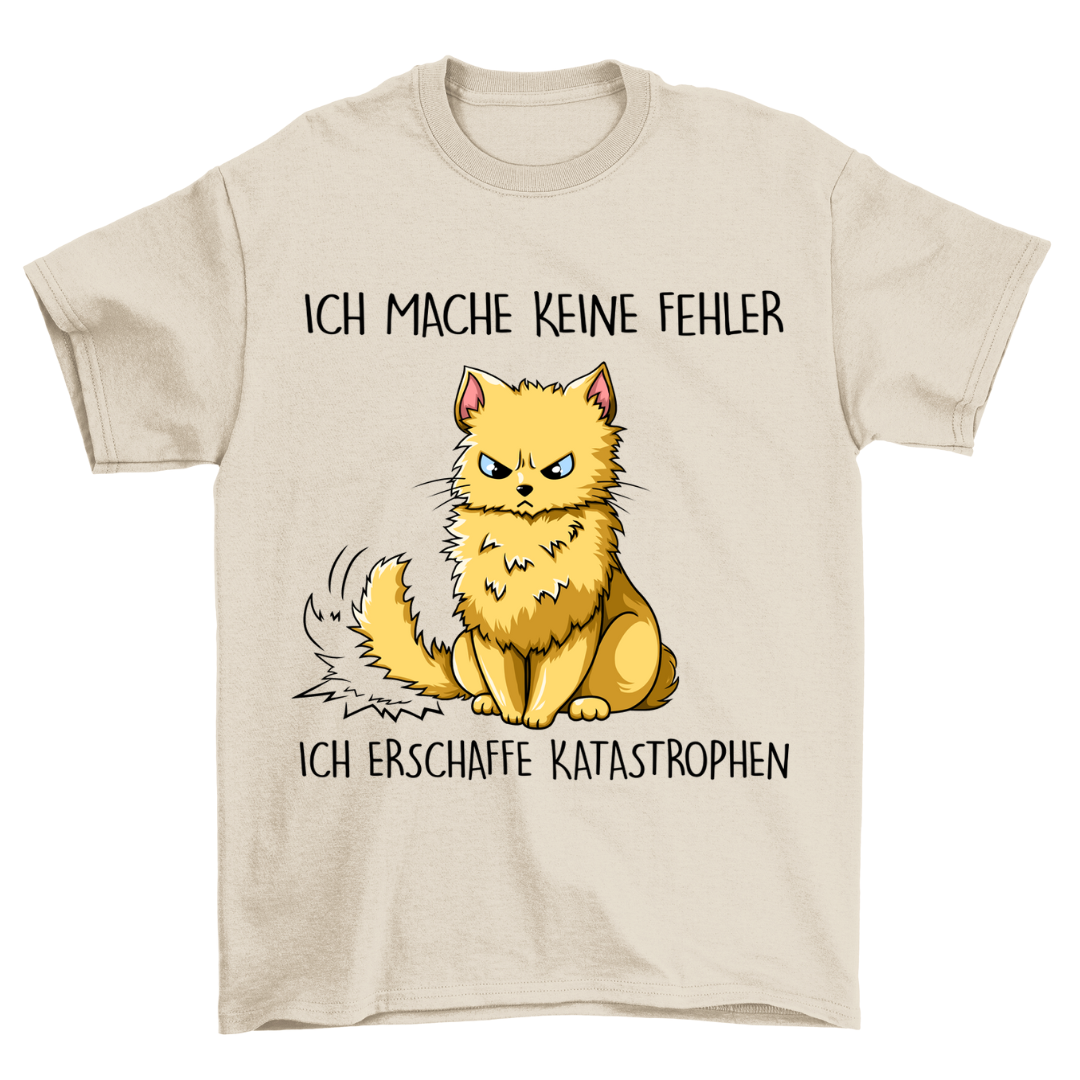 Katastrophen Katze - Shirt Unisex