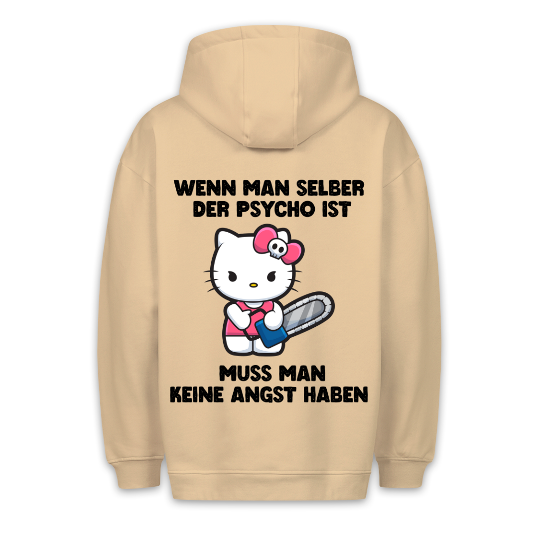 Psycho Kätzchen - Hoodie Unisex Rückendruck