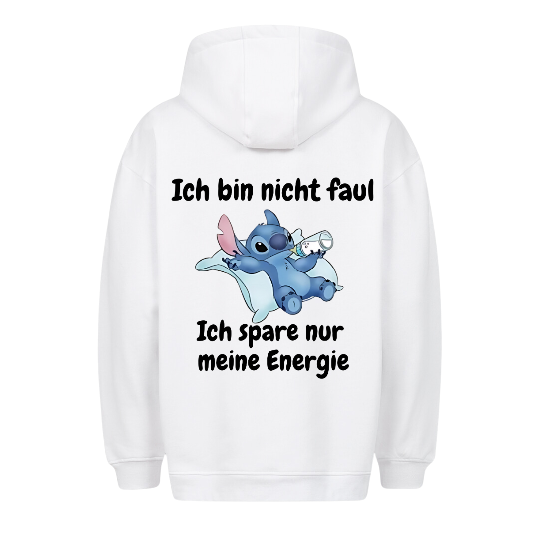 Nicht faul - Hoodie Unisex Backprint