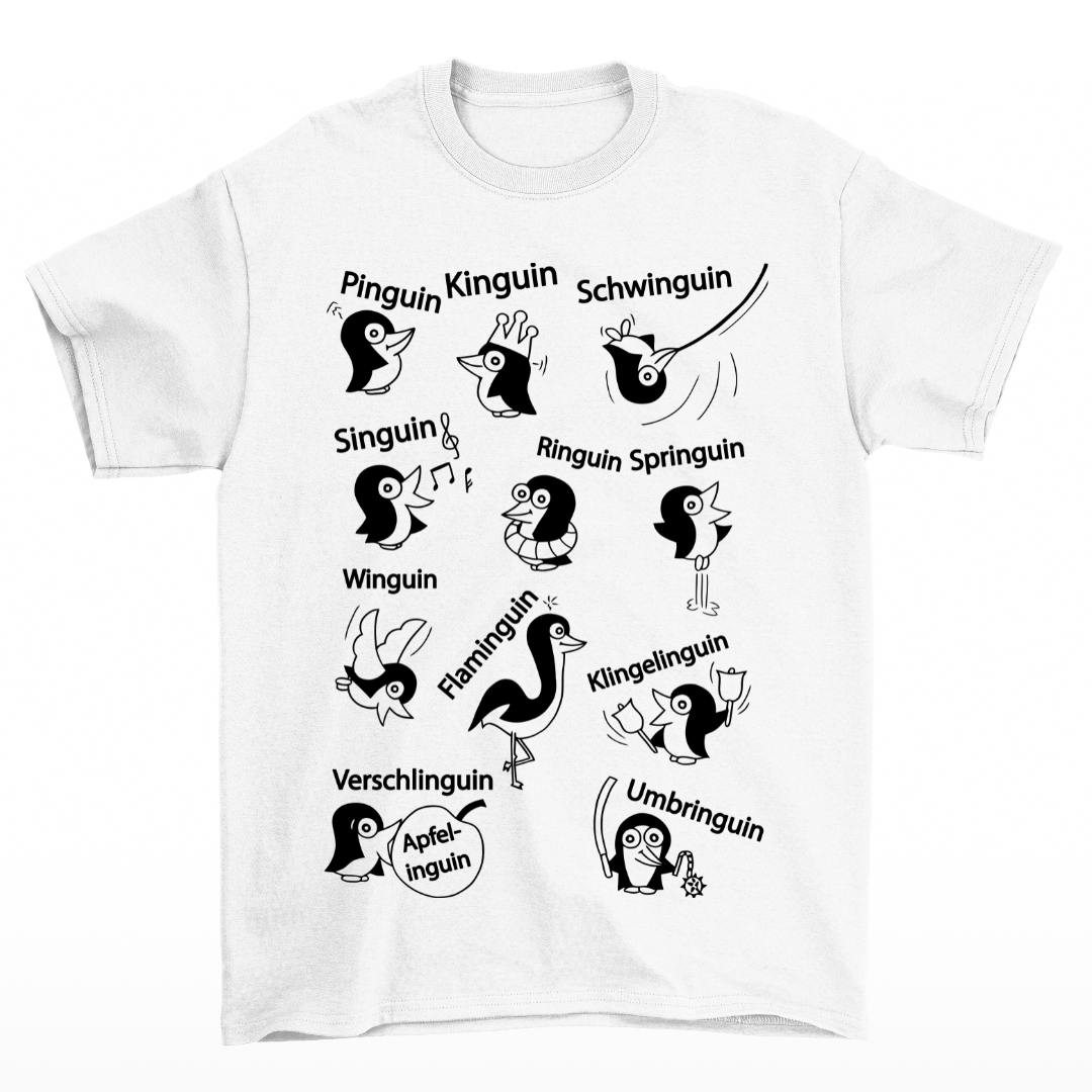 Pinguin Familie - Shirt Unisex