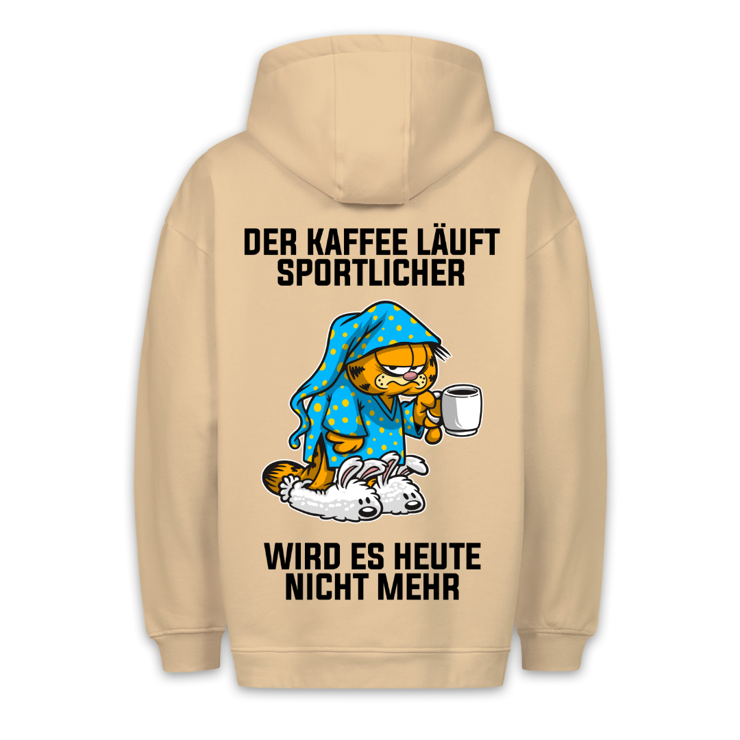 Sportlicher Wird Es Nicht - Hoodie Unisex Rückendruck