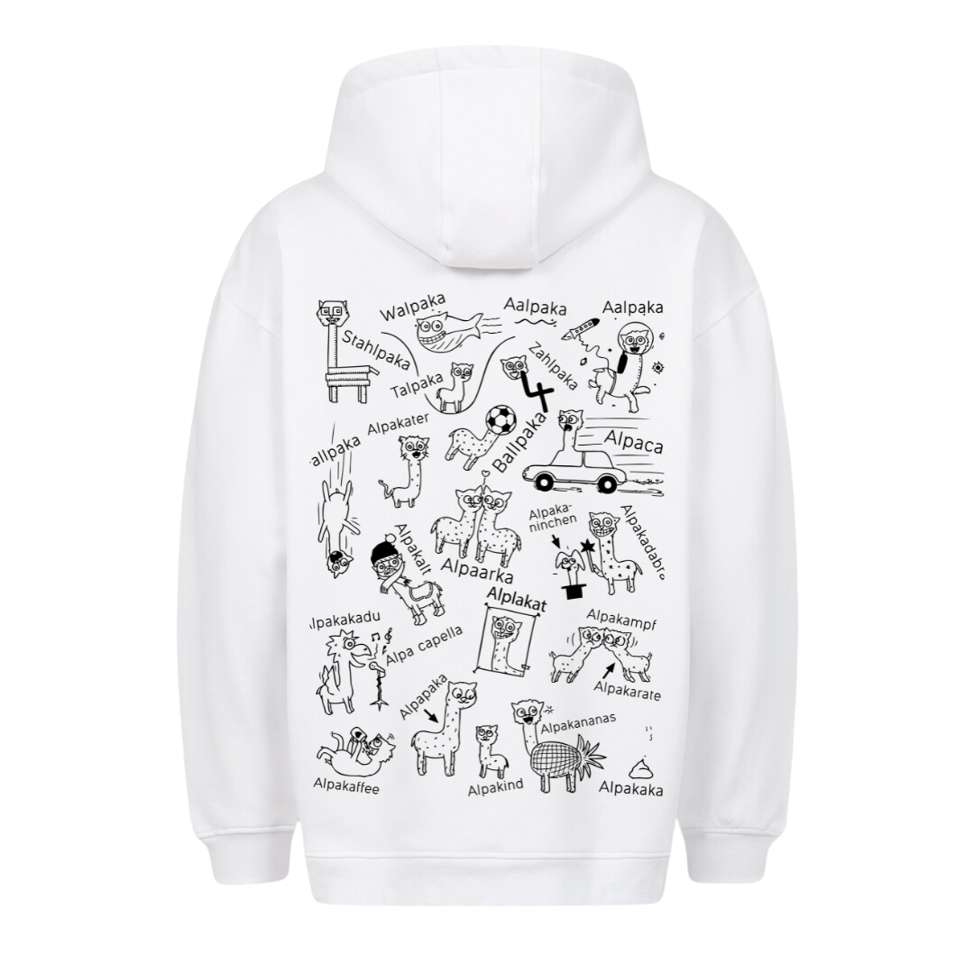 Alpaka Familie - Premium Unisex Hoodie