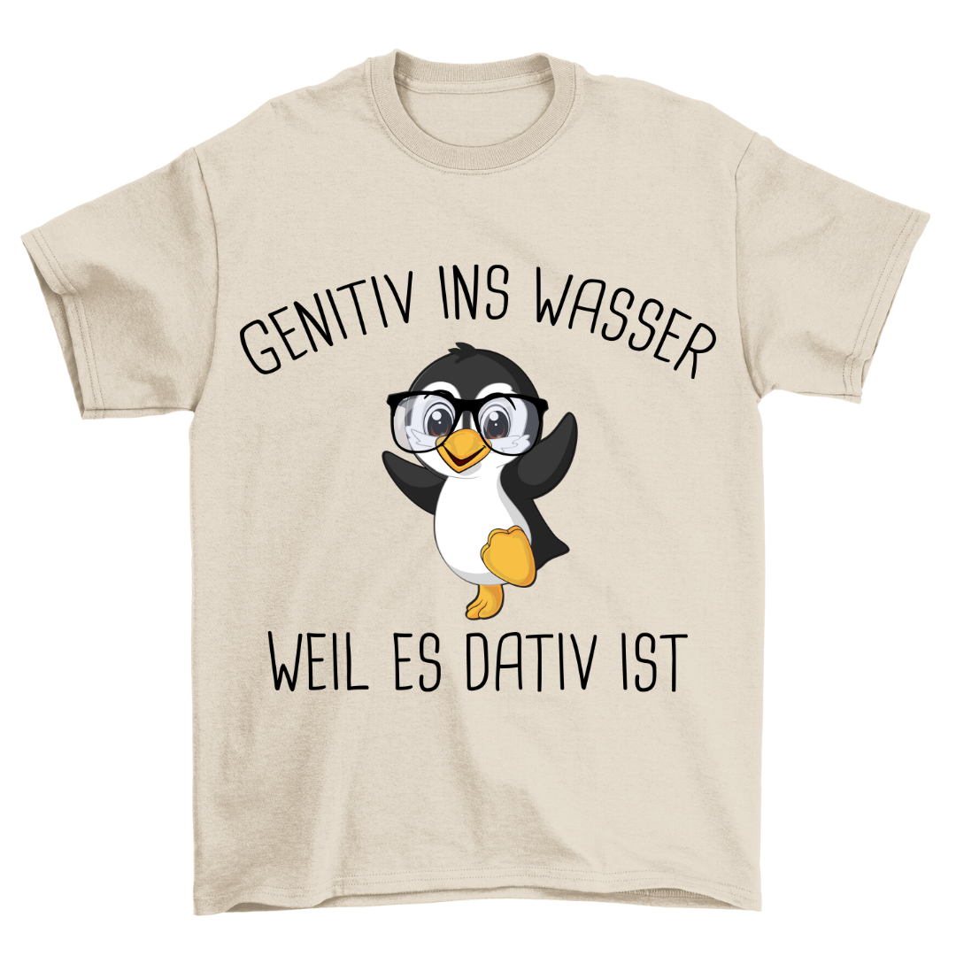 Genitiv Pinguin - Shirt Unisex