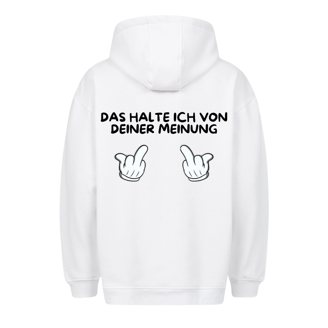 Von deiner Meinung - Premium Unisex Hoodie