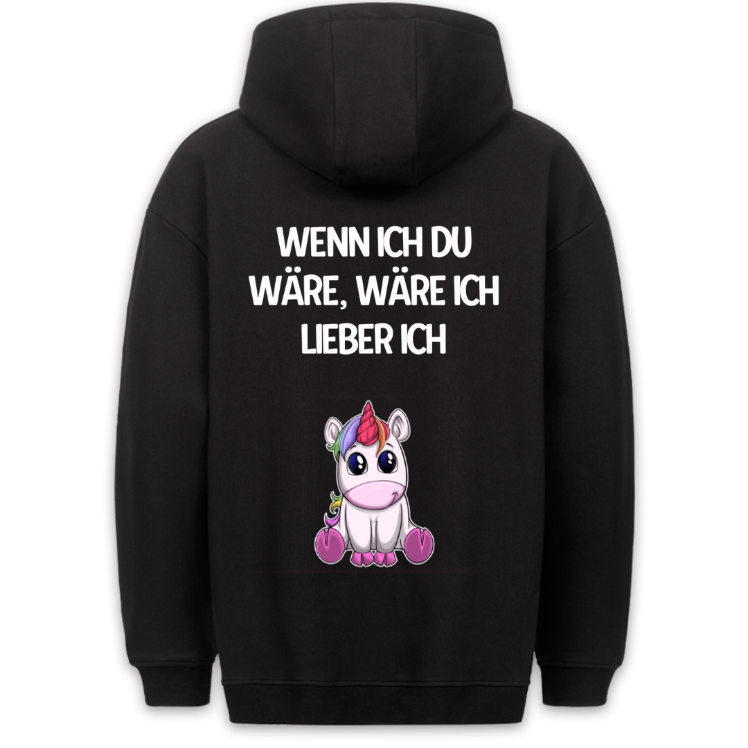 Wenn ich du wäre - Premium Hoodie