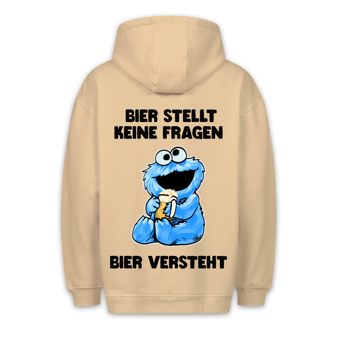 Keine Fragen - Hoodie Unisex Rückendruck