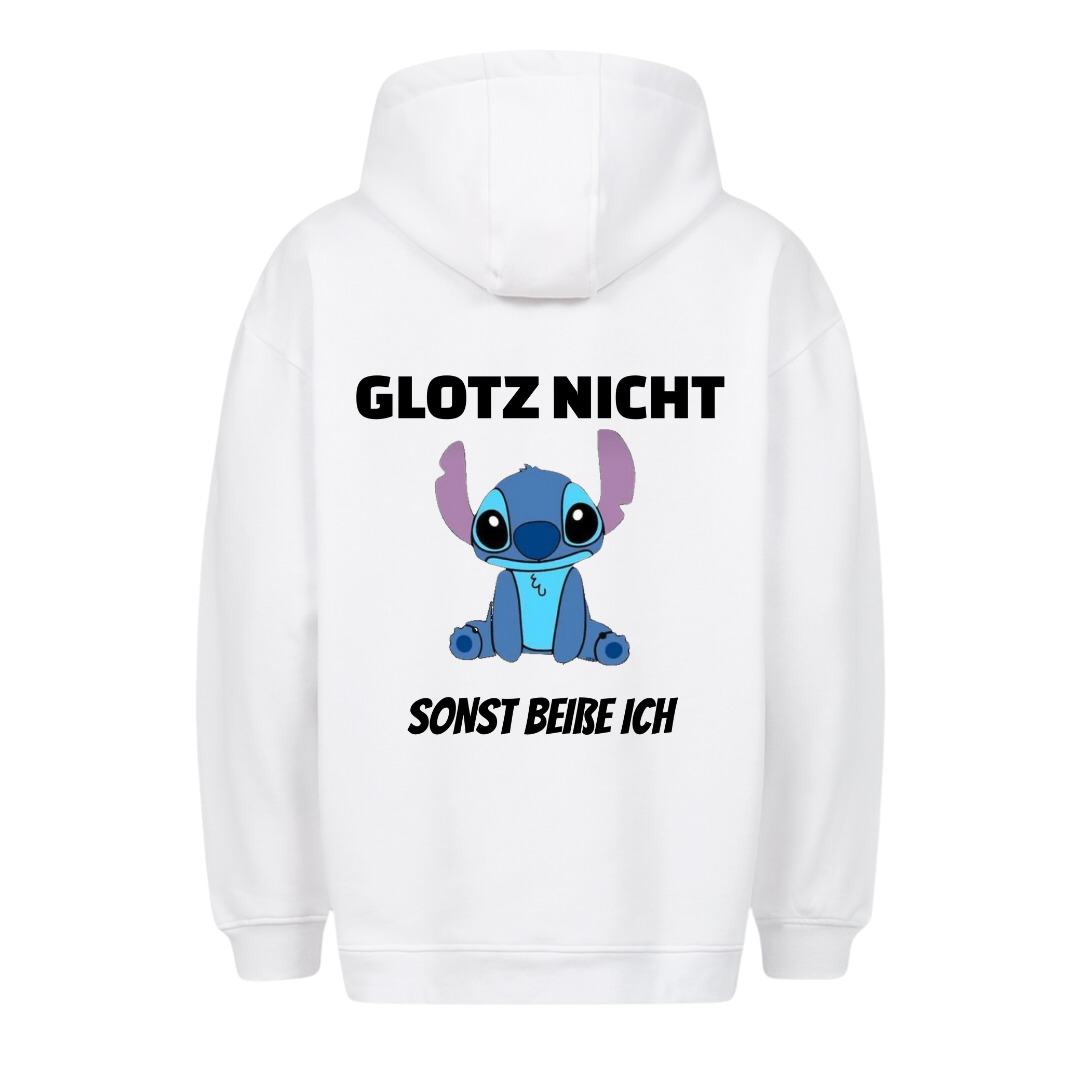 Glotz nicht - Hoodie Unisex Backprint