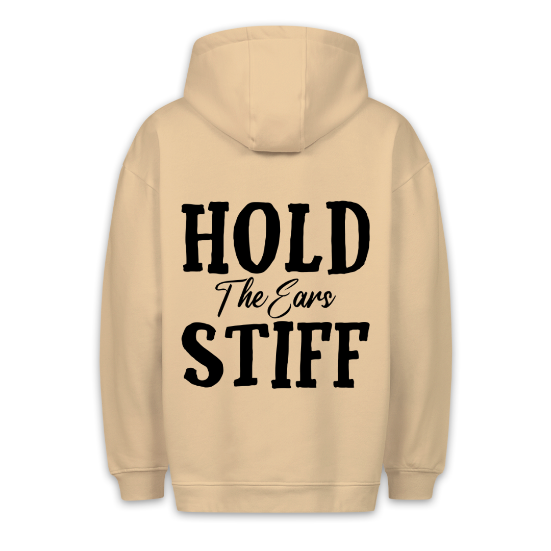 Ears stiff -  Hoodie Unisex Rückendruck