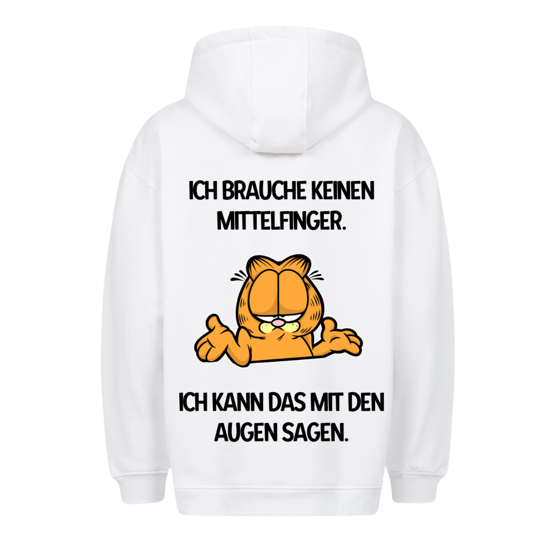 Ich brauche keinen Mittelfinger - Premium Hoodie