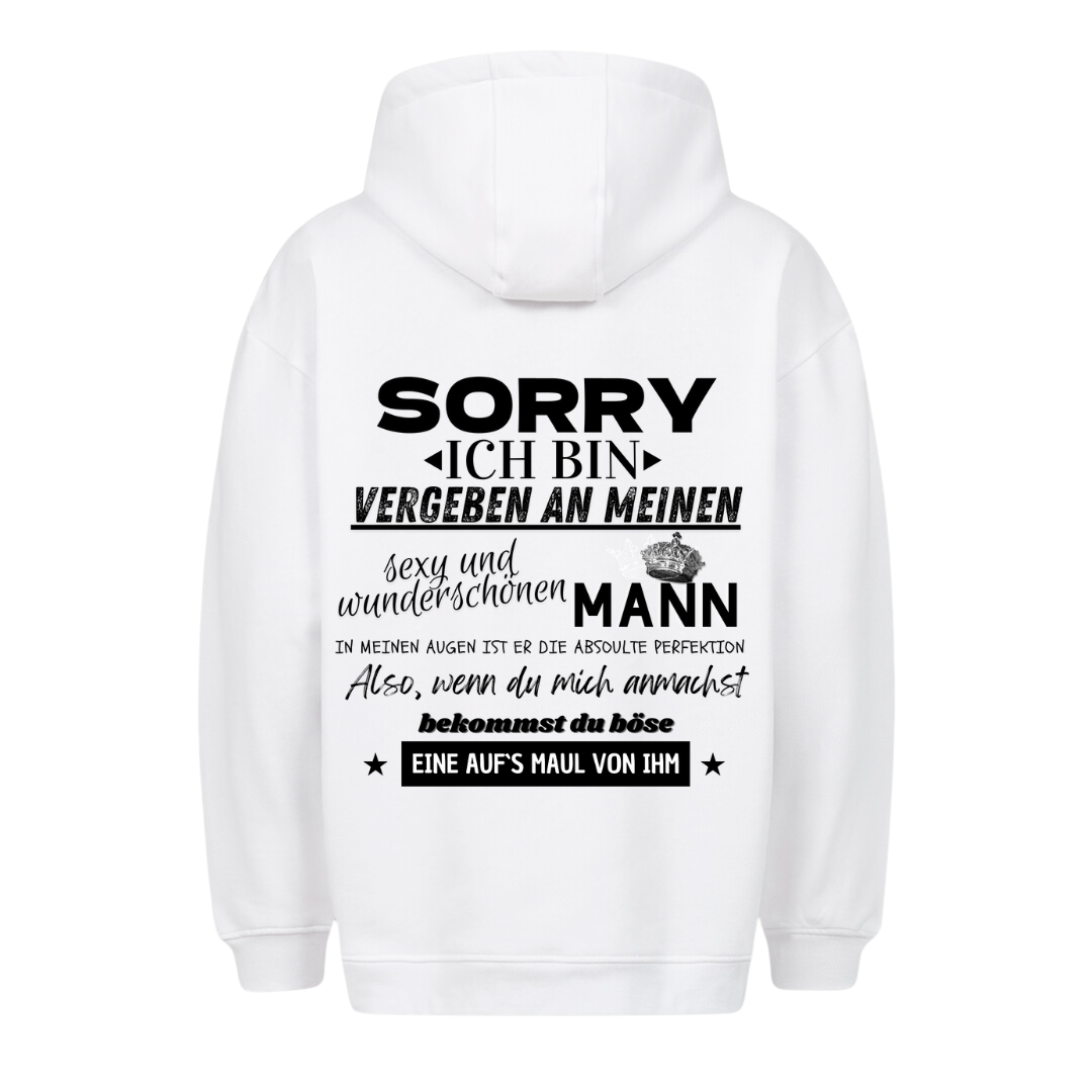 Vergeben an meinen Mann - Premium Hoodie